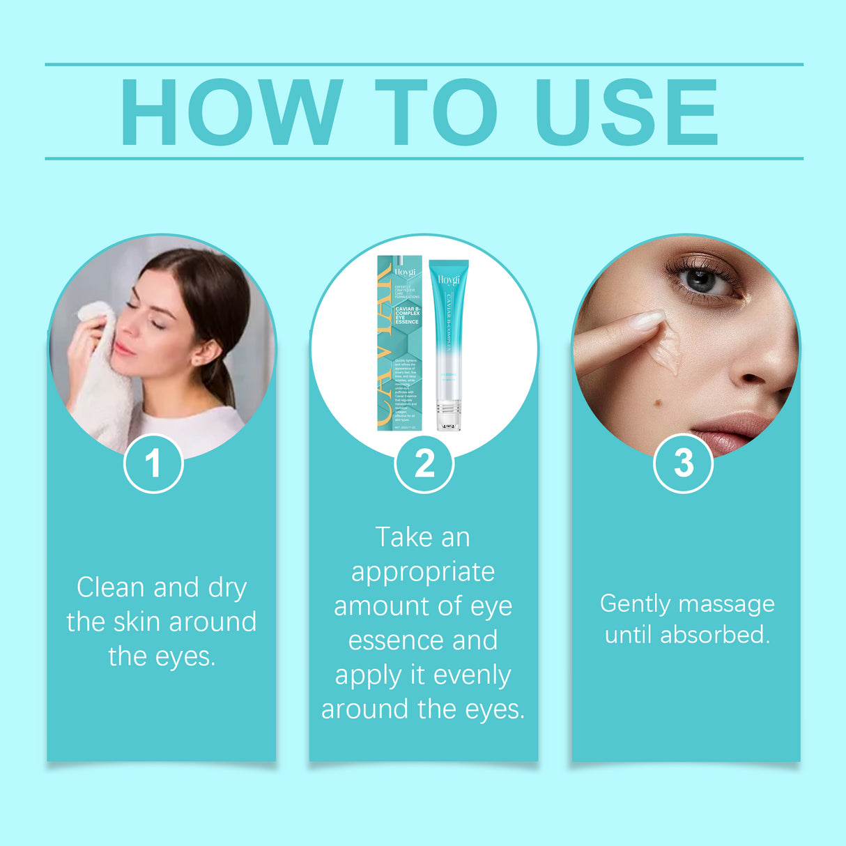 Eye Serum Moisturizes And Reduces Fine Lines Around Eyes And Improves Skin Elasticity Around Eyes - V.I.P Digital Presence