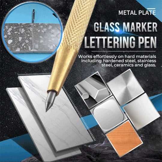 Tile Scribing Pen Glass Metal Plate Tin Lettering Tungsten Steel Scribing Needle Engraving Diamond Pen - V.I.P Digital Presence