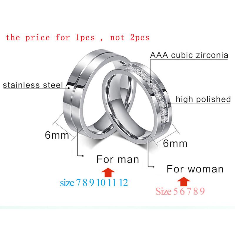 Vnox Lovers CZ Wedding Band Engagement Rings for Couples - V.I.P Digital Presence