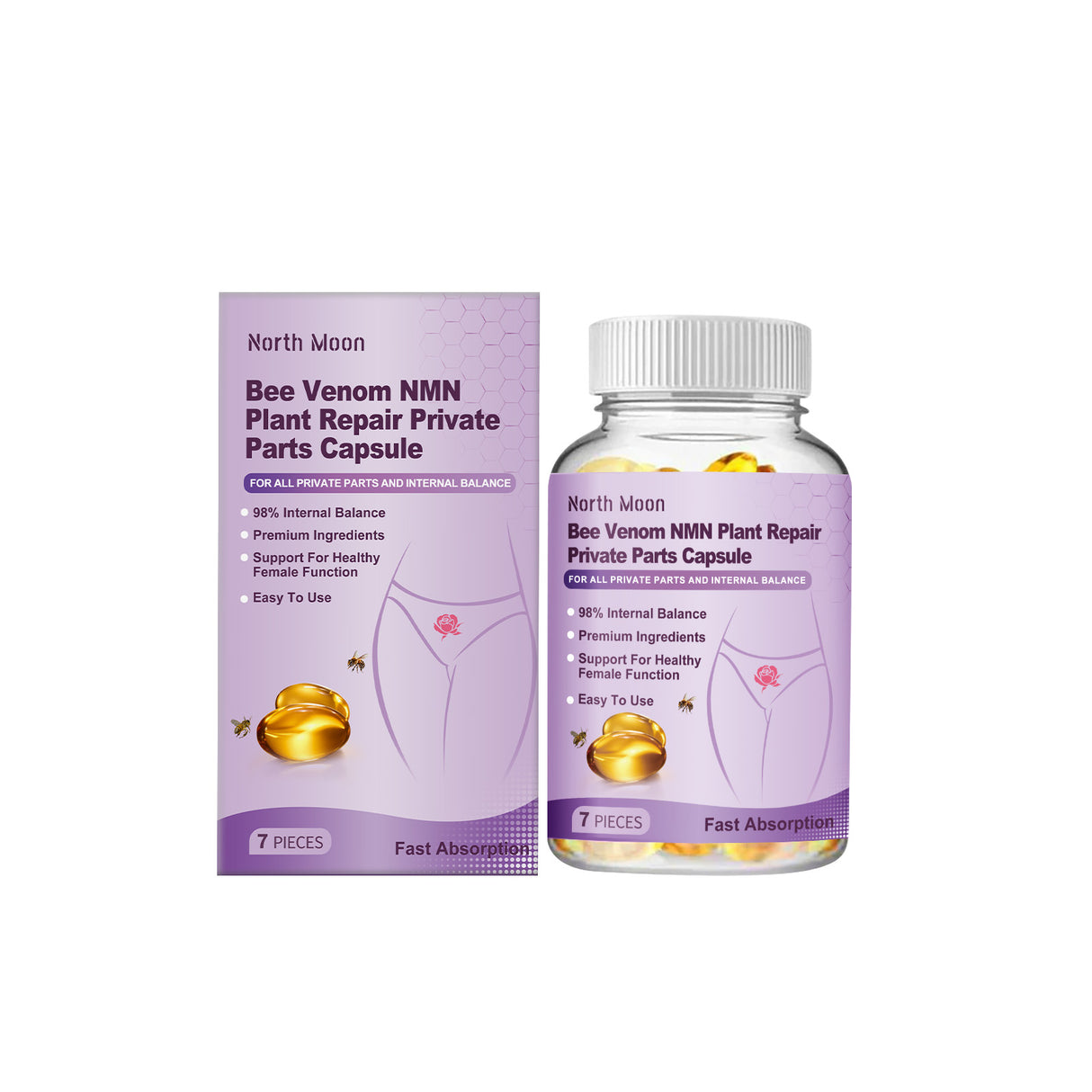 Women's Body Care Capsules Gently Moisturize The Body And Skin, Firm And Balance Care - V.I.P Digital Presence