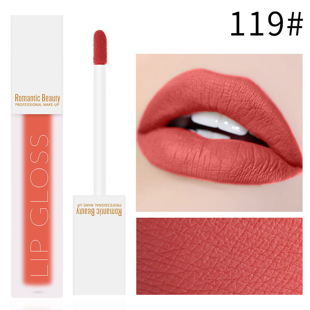 Romantic Beauty Velvet Matte Lip Glaze Non-Stick Lip Gloss - V.I.P Digital Presence