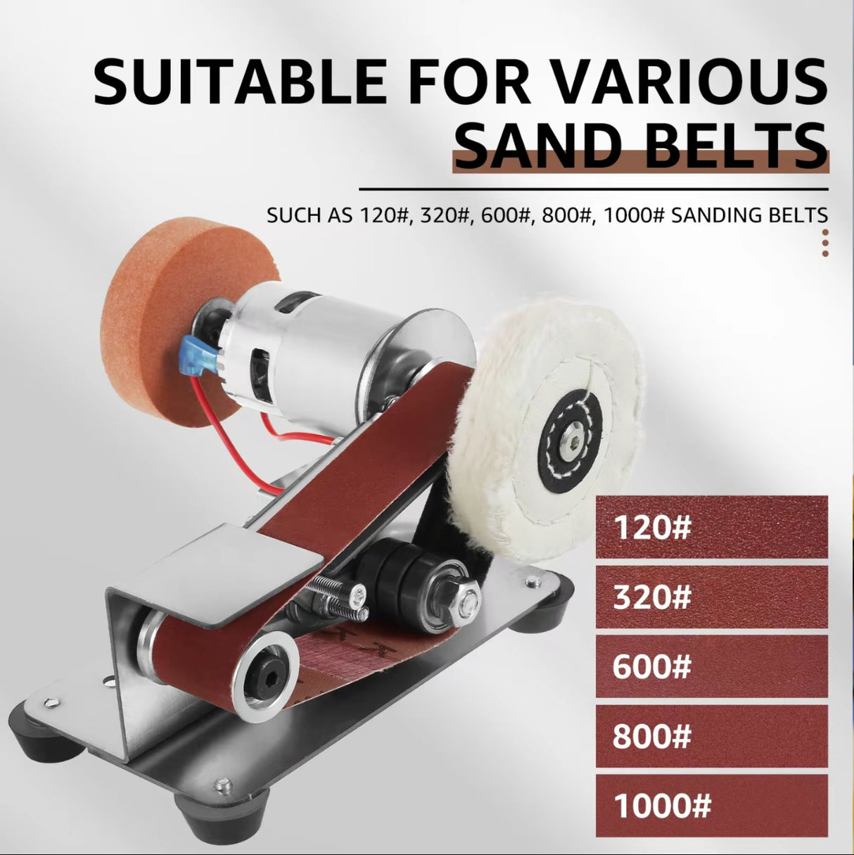 SteelEdge Mini Belt Grinder