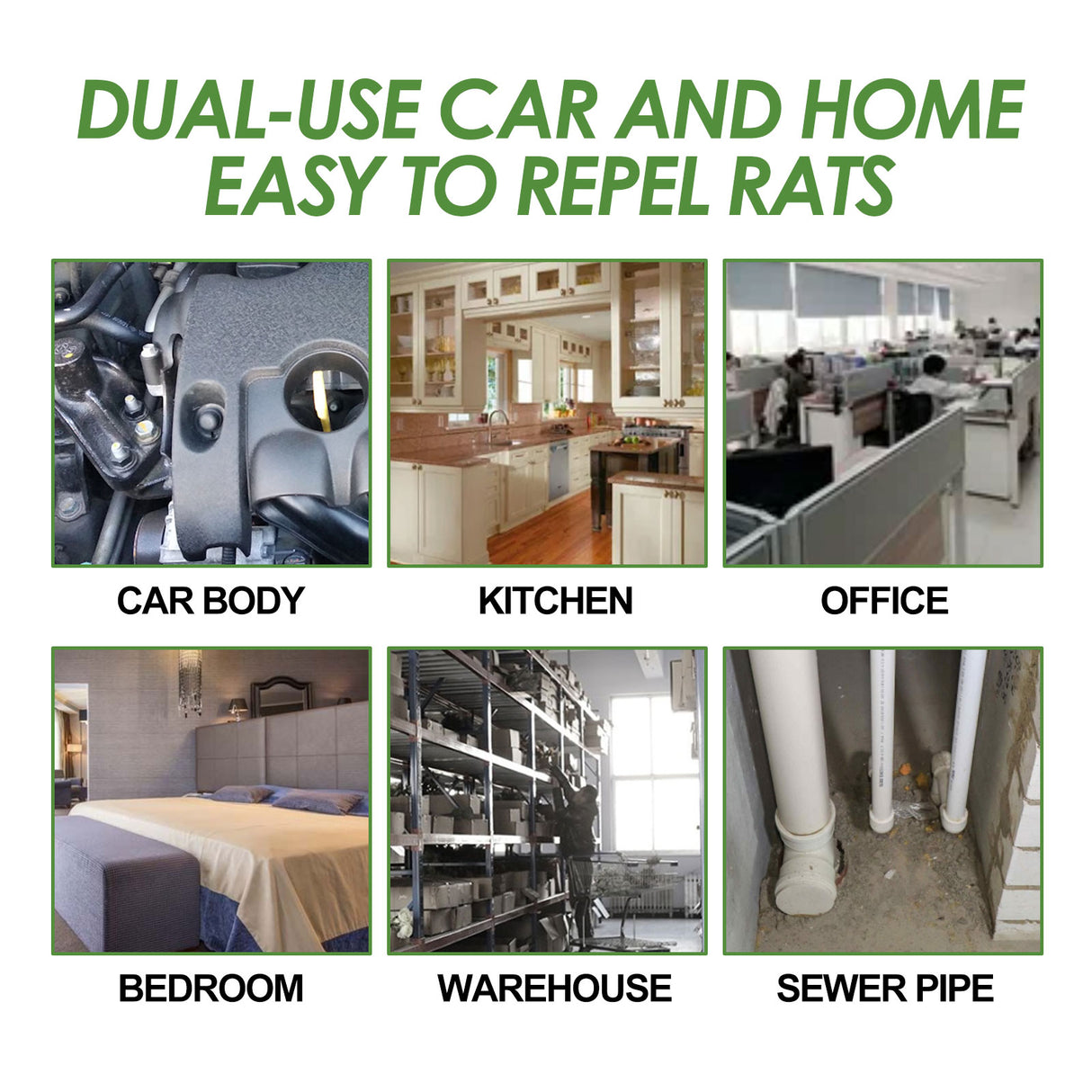 Rat Repellent Pill, Car Engine Outdoor Home Indoor Rat Repellent Pill - V.I.P Digital Presence