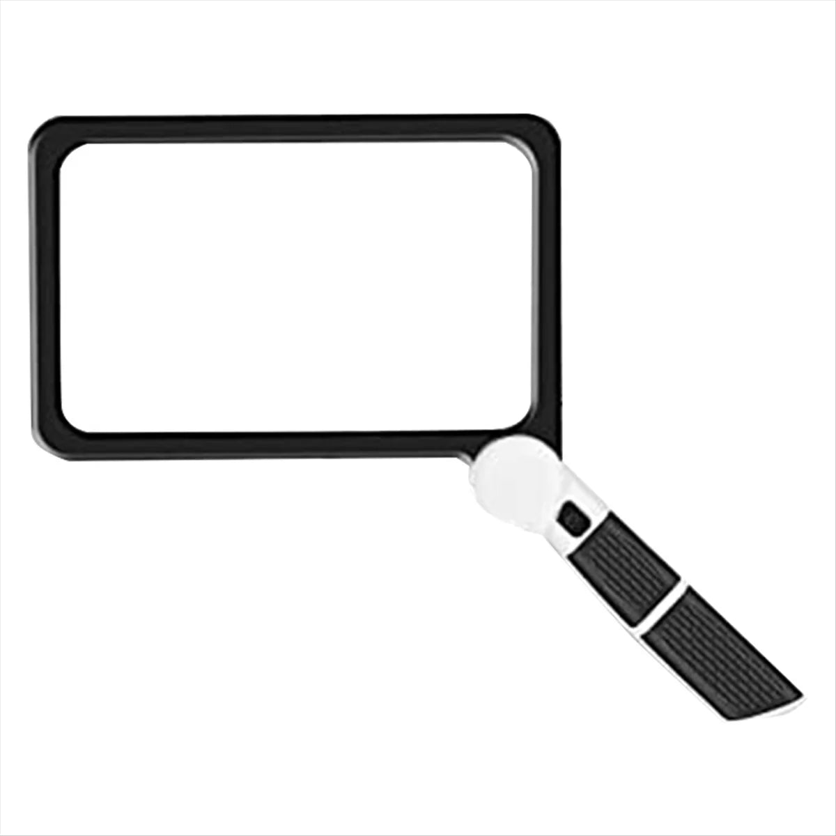 Full-Page 5X Magnifying Glass for Reading, Folding Lighted Magnifier with 48 LED Lights, Rectangular Handhold Magnifier - V.I.P Digital Presence