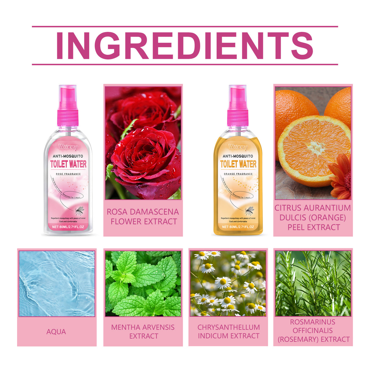 Anti-Itch And Mosquito Repellent For Pregnant Babies (Orange Flavor)