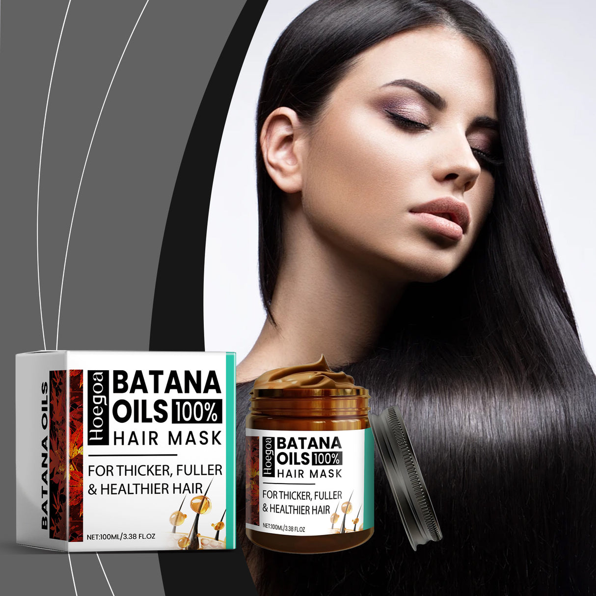 Batana Oil Hair Mask Improves Hair Quality, Nourishes Scalp, Moisturizes And Softens Hair Essential Oil - V.I.P Digital Presence