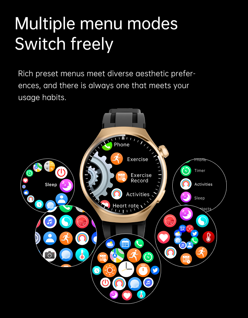 GS Watch4 Pro Smart Bracelet - V.I.P Digital Presence