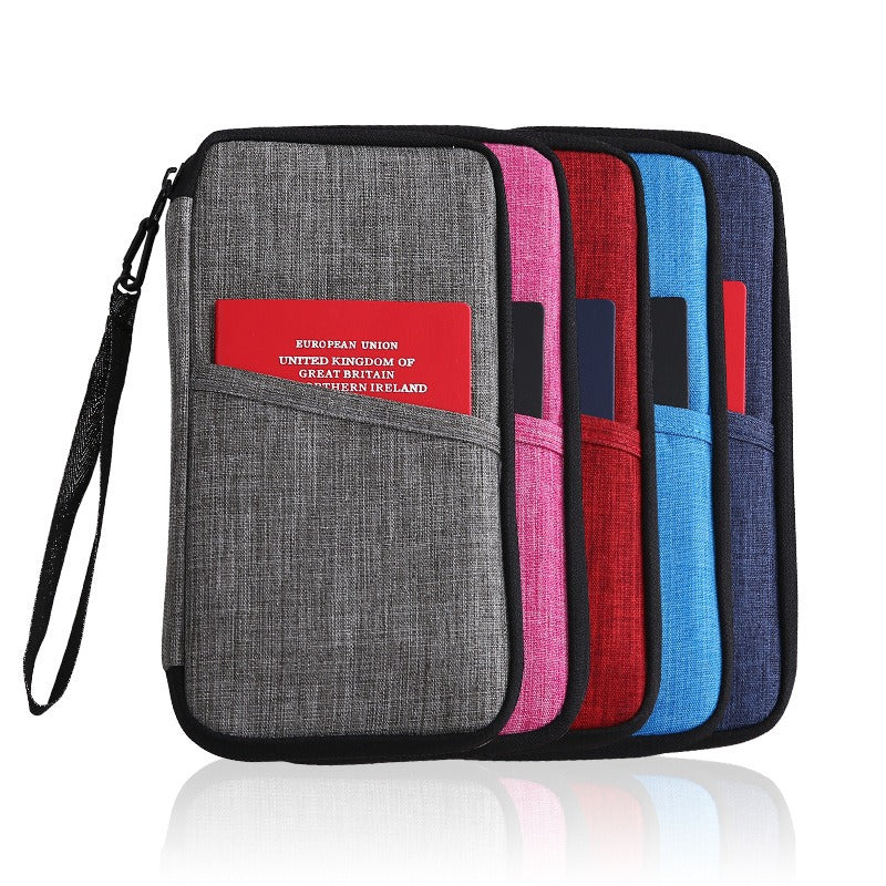 Travel Passport Purse Multifunction Credit Card Package Travel Accessories Storage Bag Waterproof Portable Card Package - V.I.P Digital Presence