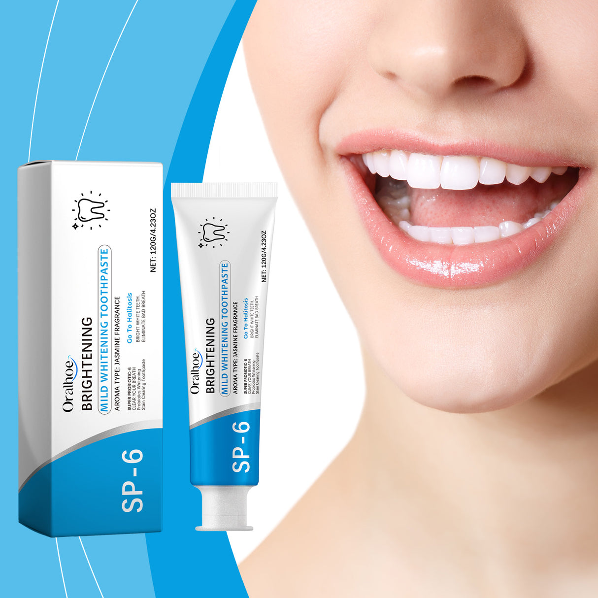 Cleaning Toothpaste, Gentle Cleaning Care For Teeth Care Odor Fresh Remove Stains Mint Toothpaste - V.I.P Digital Presence