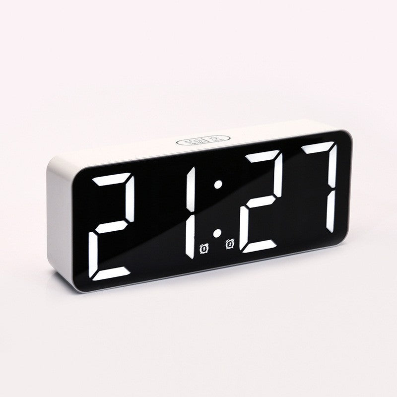 Simple Style LED Electronic Alarm Clock Battery and Plug-in Dual-use Timepiece Yida Time - V.I.P Digital Presence