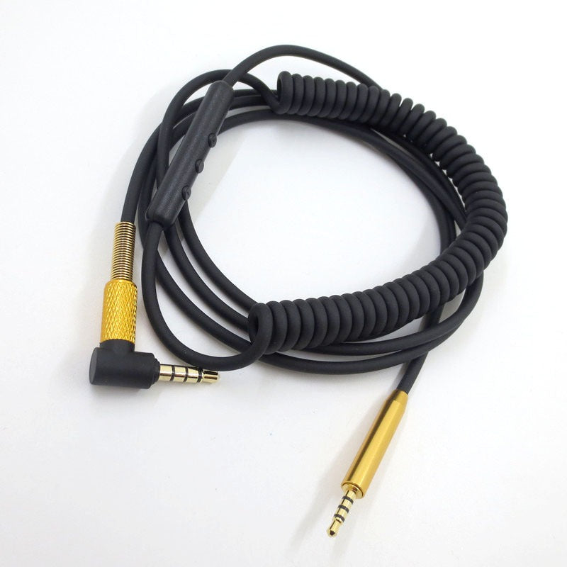 Suitable for BOSE QC25 QC35 JBL J55 88 headphone cable 2.5mm interface spring cable - V.I.P Digital Presence