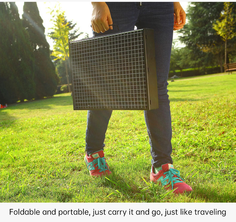 Barbecue Large Outdoor Barbecue Portable Charcoal Grill BBQ Barbecue Folding Barbecue Grill - V.I.P Digital Presence