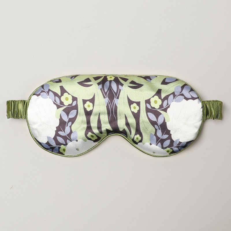 Double-Sided Imitation Silk Eye Mask Satin Silk Eye Protection Blackout Sleep Mulberry Silk Eye Mask Printed Spot Wholesale - V.I.P Digital Presence