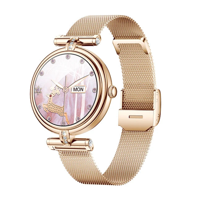 AK62 Smart Watch Women 1.09 Inch HD Screen Custom Watch Face Sports Fitness Tracker Bluetooth Call Lady Smartwatch 2024 - V.I.P Digital Presence