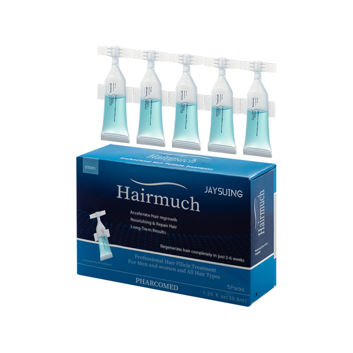 Hair Ampoule Serum For Dense, Volumizing, Moisturizing, Nourishing And Strengthening Hair - V.I.P Digital Presence