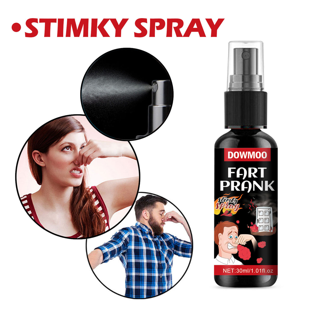 Fart Pepper Spray, Liquid Odor Pranks Portable Spray For April Fool's Day Pranks - V.I.P Digital Presence
