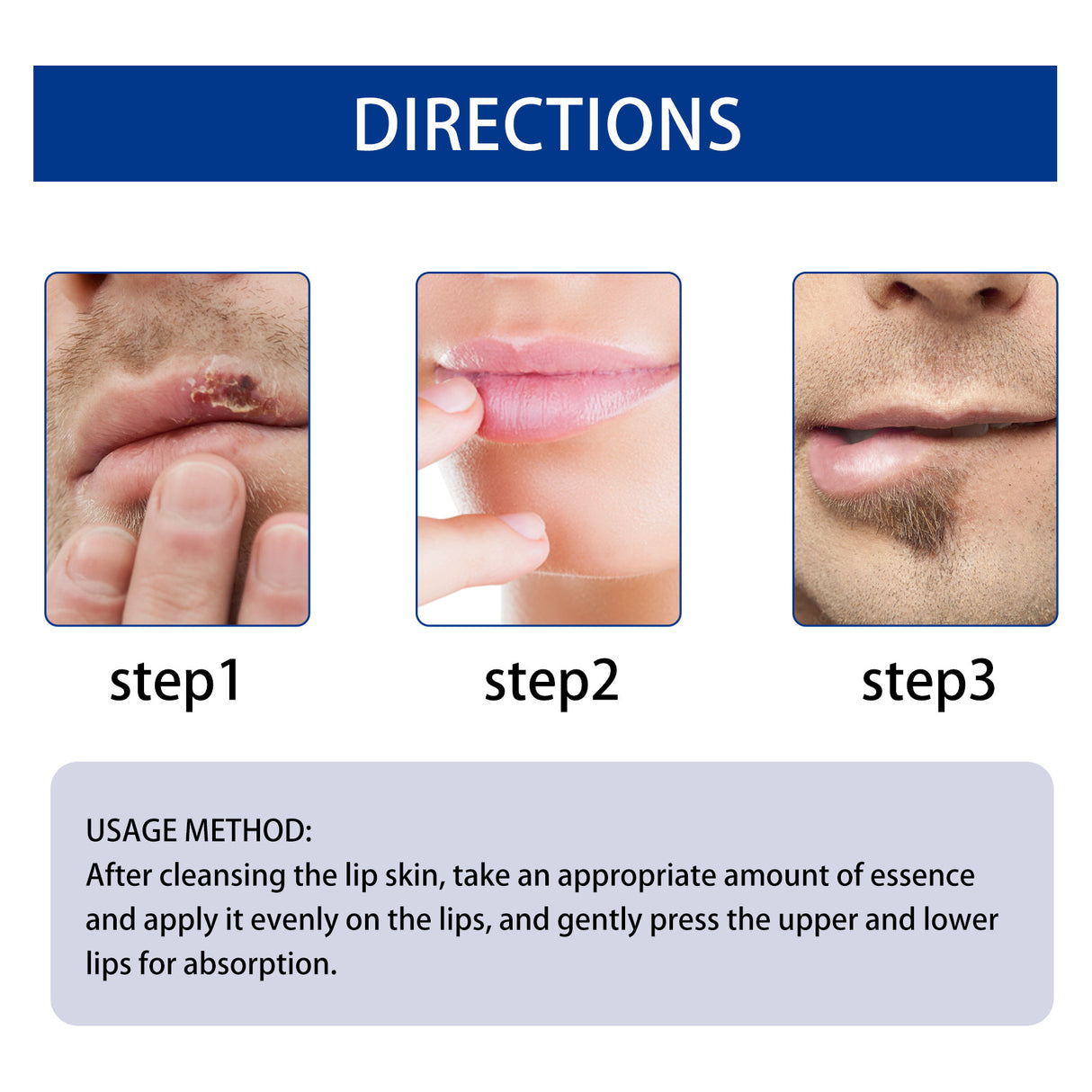 EAST MOON Lip Essence Rolling Lotion, Moisturize And Fade Lip Lines, Prevent Dry Crack And Dead Skin, Plump And Moisturize Lips - V.I.P Digital Presence