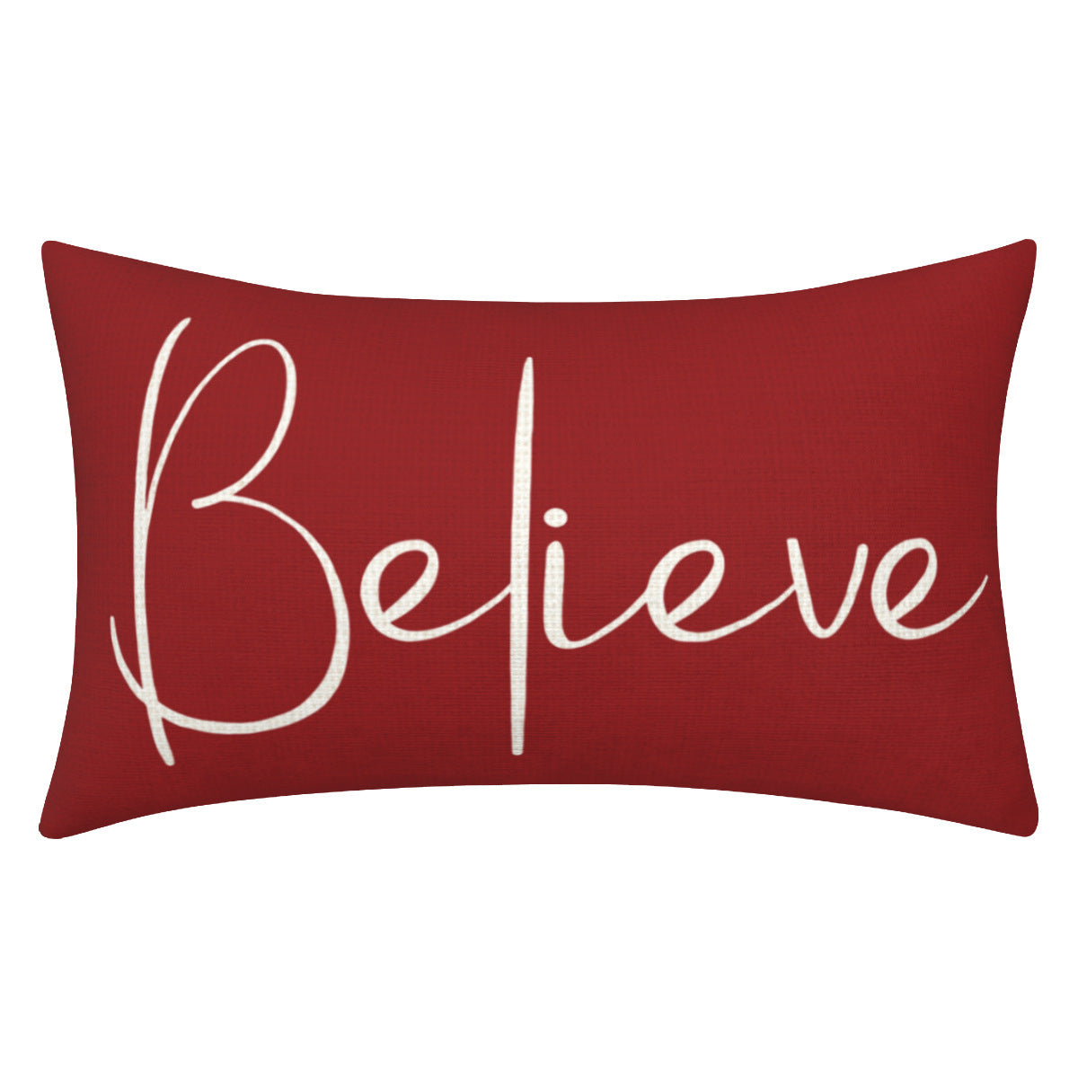 Christmas Decorative Pillowcase 2-piece Set Merry Christmas Sofa Cushion Cover Believe Waist Pillow Cover - V.I.P Digital Presence
