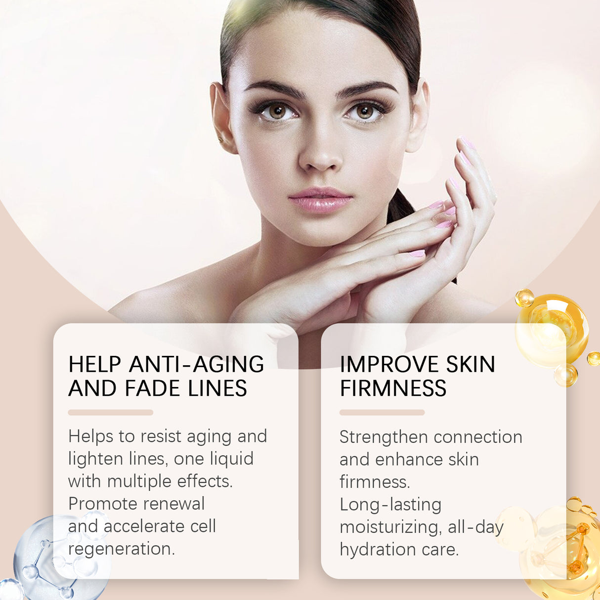 Firming Skin Essence, Brightening, Moisturizing And Smoothing Skin Line Firming Treatment Essence - V.I.P Digital Presence