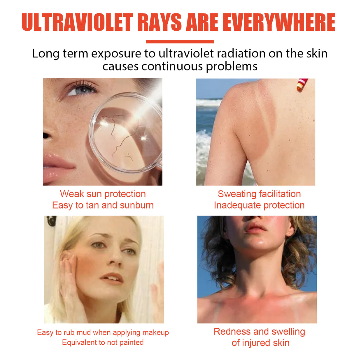 Protective Cream, Summer Outdoor UV Protection Refreshing Moisturizing Protective Cream - V.I.P Digital Presence