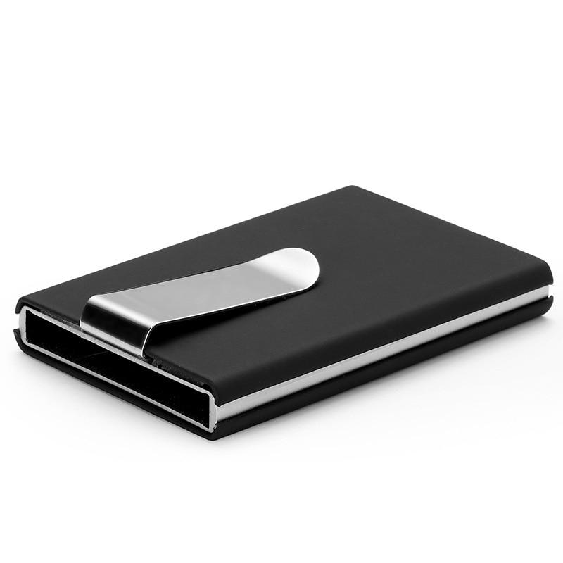 Men's Wallets Credit card holder Automatic card sets business aluminum wallet card sets cash clip holder - V.I.P Digital Presence