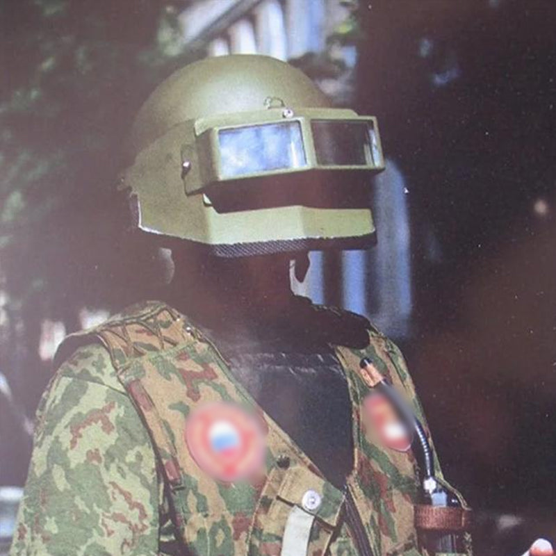 Cold War - era EVI Soviet/Russian Special Forces Vityaz - S Helmet, Class 6 Helmet, featured in *Escape from Tarkov* - V.I.P Digital Presence