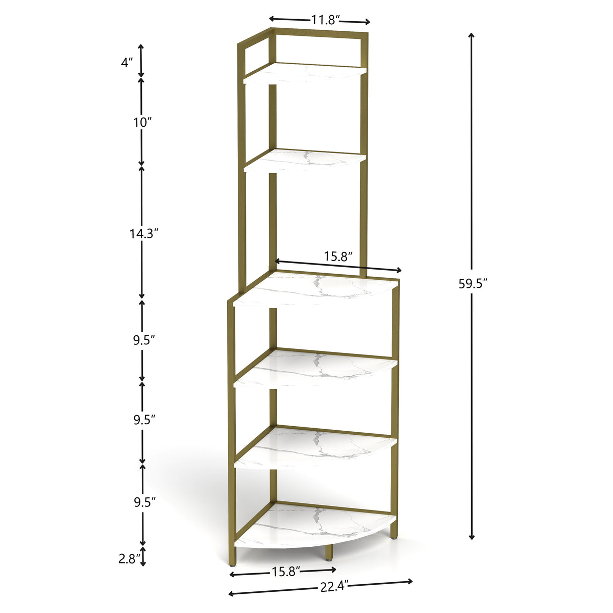 6-story corner open bookshelf, modern bookshelf, wooden frame, independent bookshelf unit, - V.I.P Digital Presence