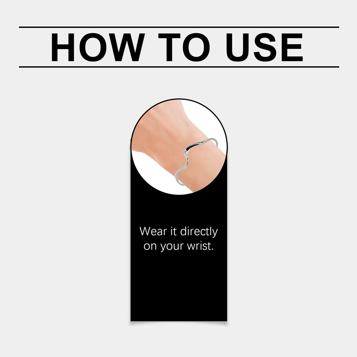 Silver Irregular Bangle Fashion Elegant Bangle Silver Durable And Good-Looking Does Not Fade High Grade - V.I.P Digital Presence