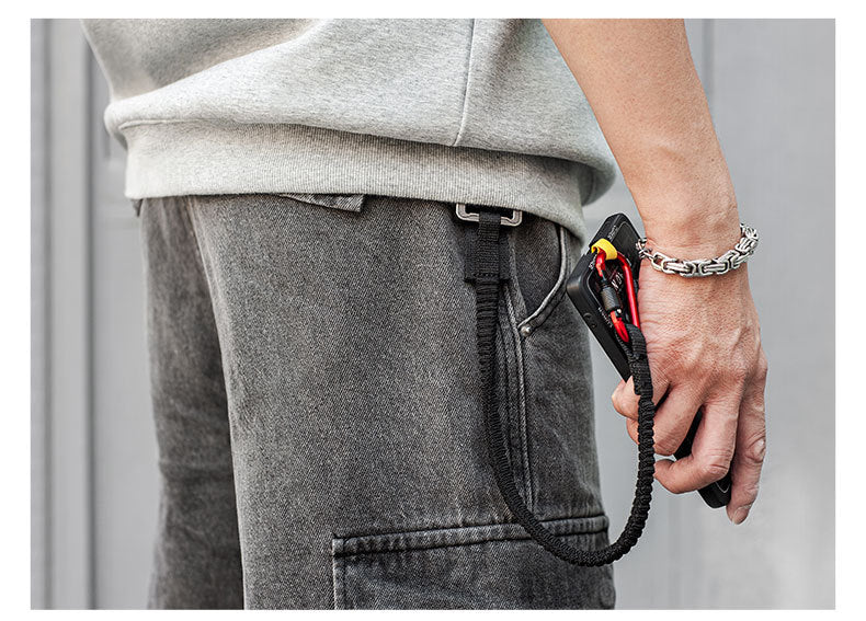 Func. tool rope, equip. tools, phone anti-loss hooks, bag & pant dec. ropes - V.I.P Digital Presence