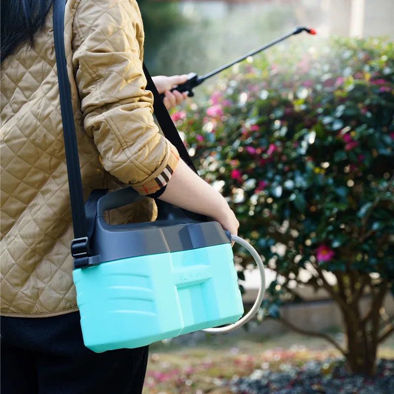 USB Charging Electric Sprayer High Pressure Garden Sprinkler Auto Watering Can Pesticide Spreader 5L Disinfection Atomizer - V.I.P Digital Presence