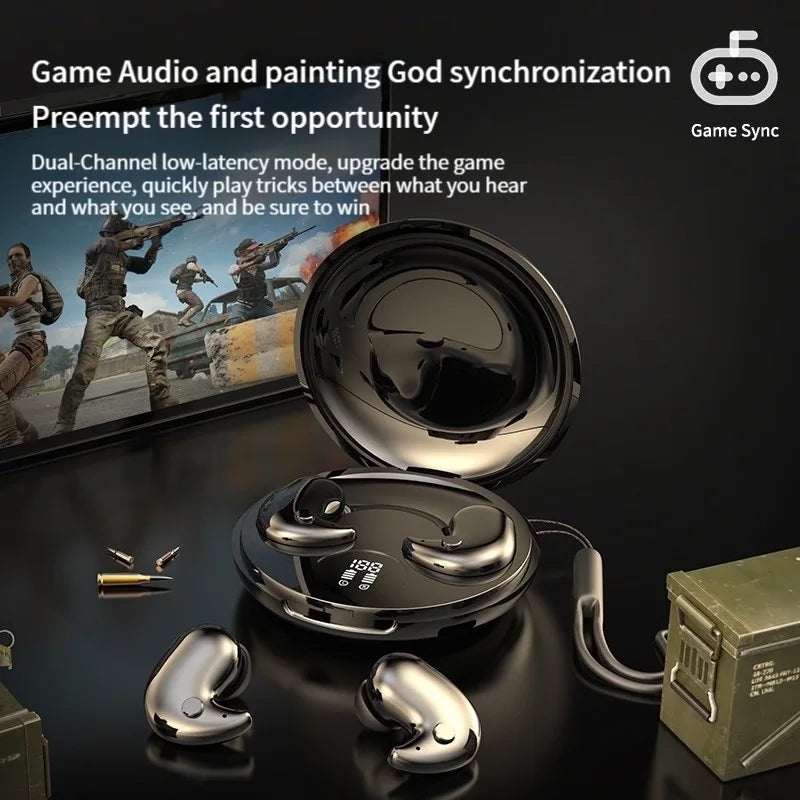 Y29 in ear cross-border new ultra-thin sleeping model with high sound quality and long battery life, Bluetooth 5.3 digital display - V.I.P Digital Presence