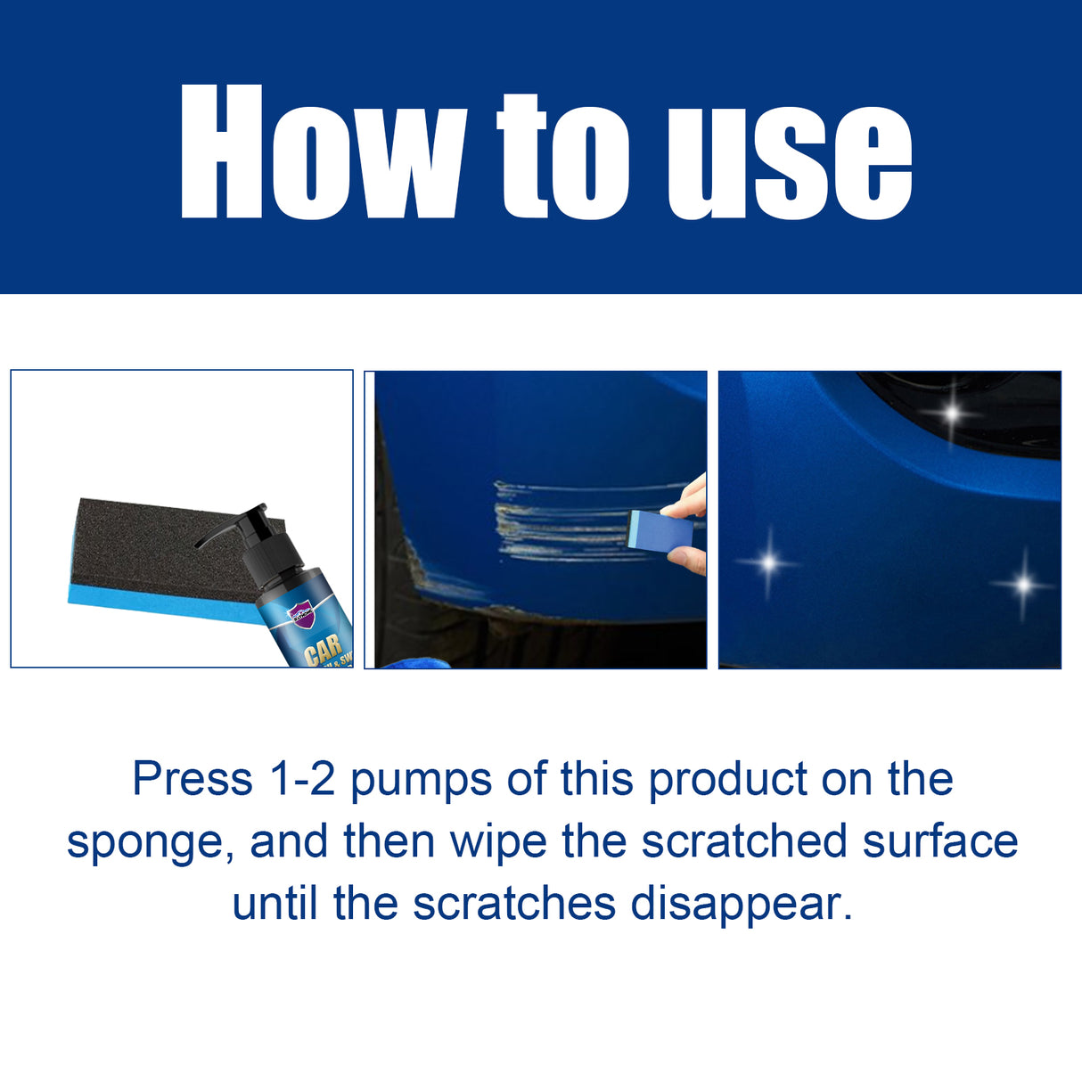 Car Scratch & Swirl Remover, Car Polishing Scratch Repair Paint Curing Renovation Touch-Up Detailer - V.I.P Digital Presence