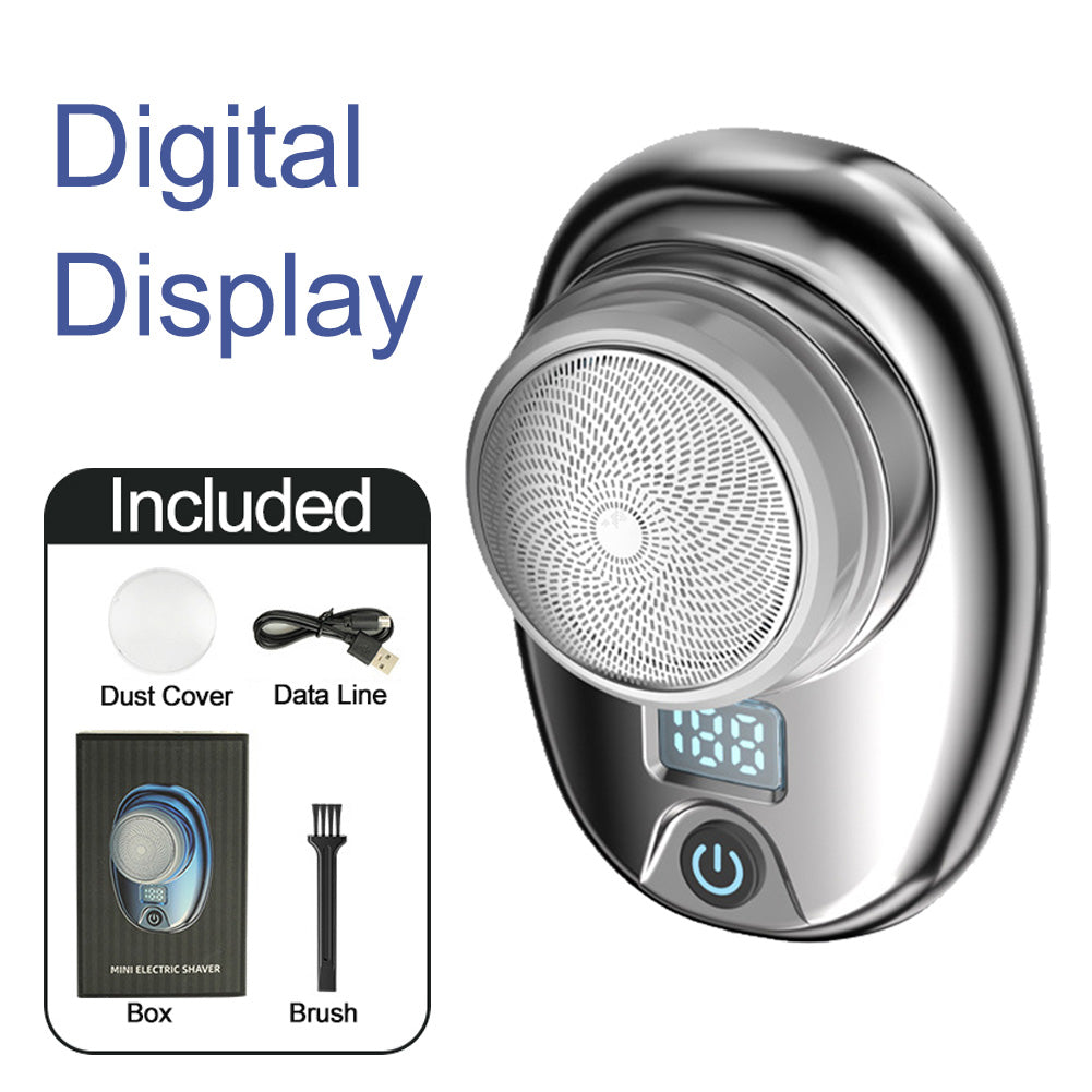 Mini portable rechargeable shaver powerful travel small steel cannon shaver car electric shaver - V.I.P Digital Presence