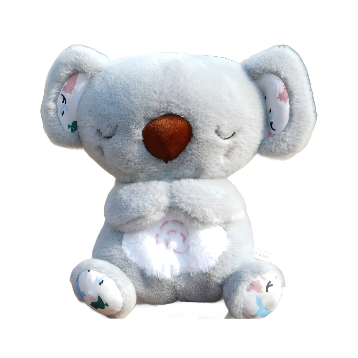 Breathing glowing cute koala baby lulls to sleep music early education doll soothes baby - V.I.P Digital Presence