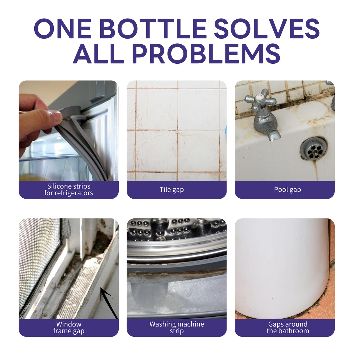 Mildew Removal Gel, Wall Tile Refrigerator Washing Machine Silicone Strip Window Gap Multi-Effect Anti-Mildew Agent - V.I.P Digital Presence