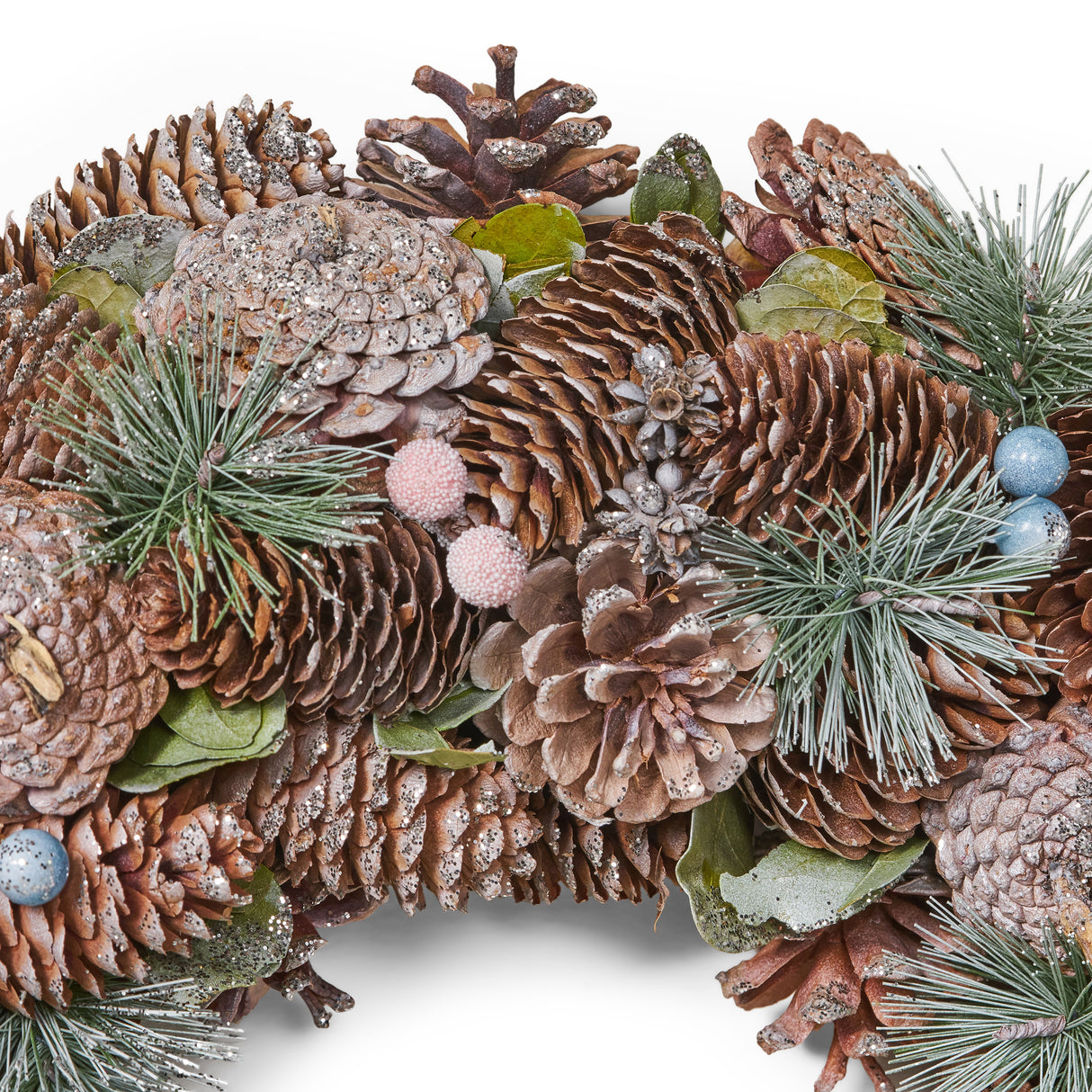 18.5'' PINE CONE WREATH - V.I.P Digital Presence
