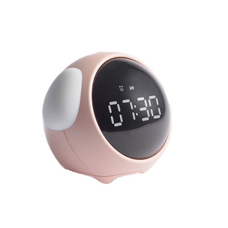 Cute Cartoon Digital Alarm Clock with Light and Emotion Function for Kids - V.I.P Digital Presence