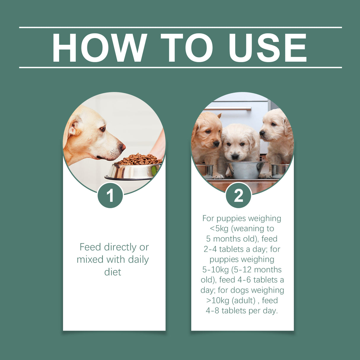 Tear-Stained Eye Care Tablet For Dogs To Gently Clean Tear-Stained Eye Stains For Pet Dogs - V.I.P Digital Presence