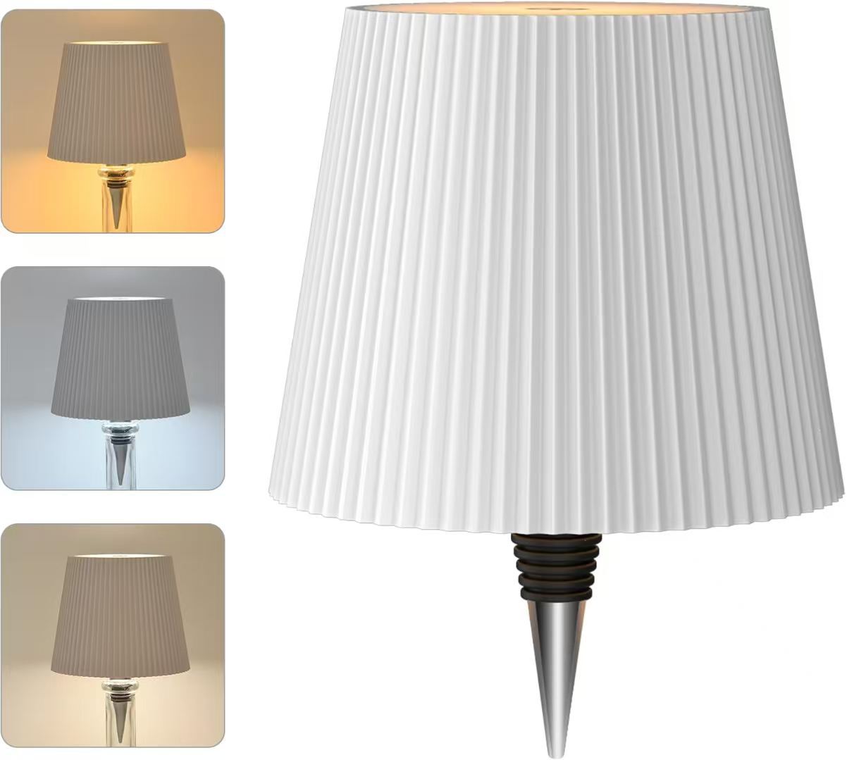 LED Creative Wine Bottle Light for Bar: Movable, Rechargeable, RGB Dimmable Decorative Bottle Lamp - V.I.P Digital Presence