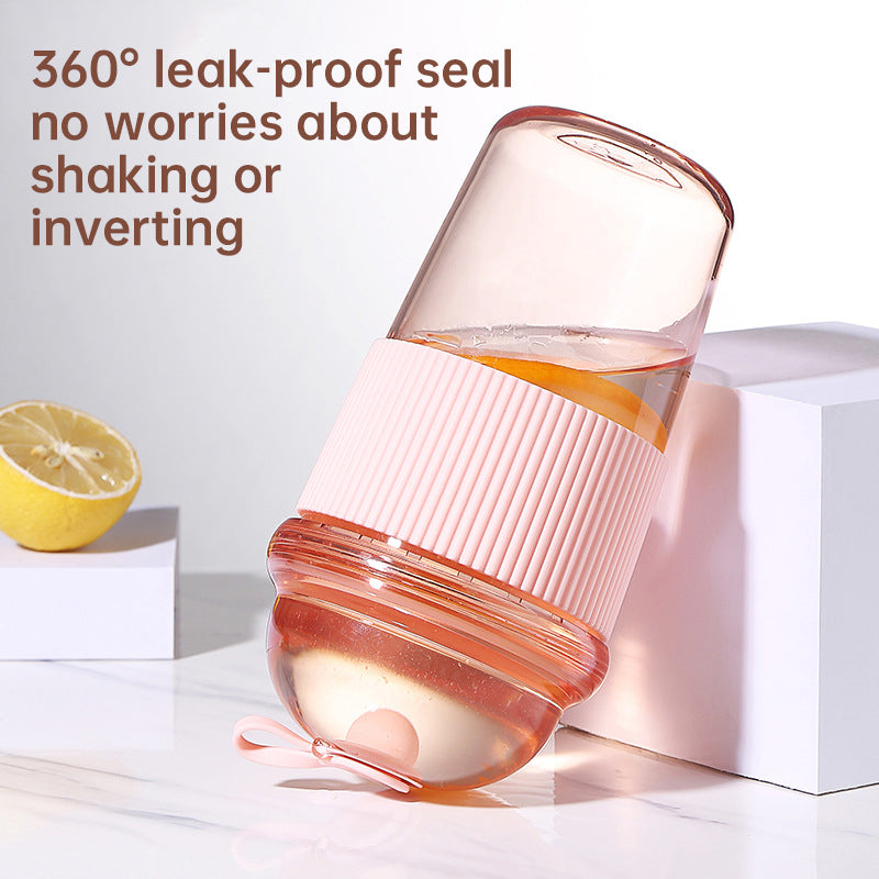 630ML straw cup (with lid/straw) – coffee, milk, tea, water, juice; Ins-style, office-friendly - V.I.P Digital Presence