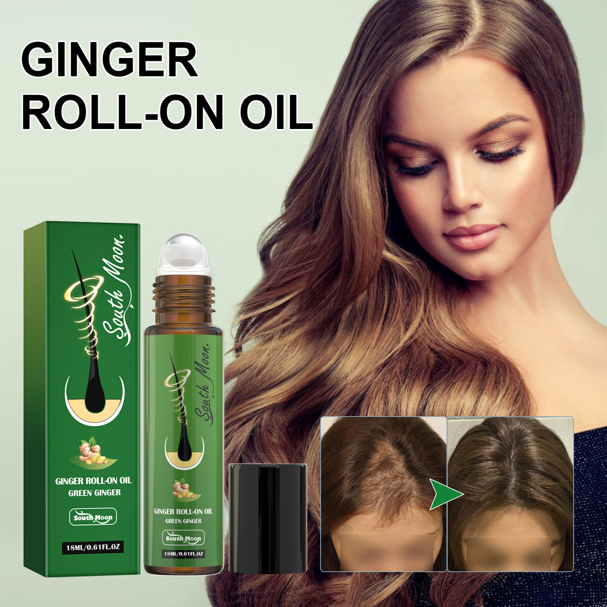 Ginger Hair Care Ball Scalp Care Nourishes Soft, Fluffy, Glossy Hair And Strengthens Hair - V.I.P Digital Presence