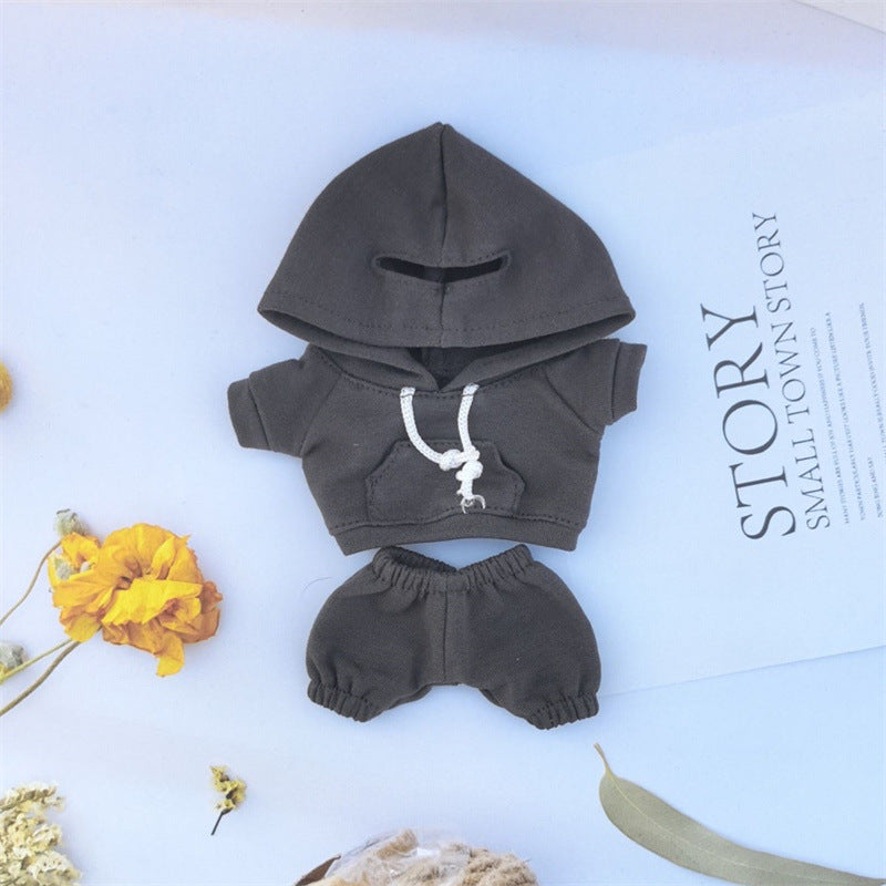 17cm Vinyl Macaron Plush Keychain Pulling Cloth Pendant Labubu Doll for Hoodie Pants Set - V.I.P Digital Presence