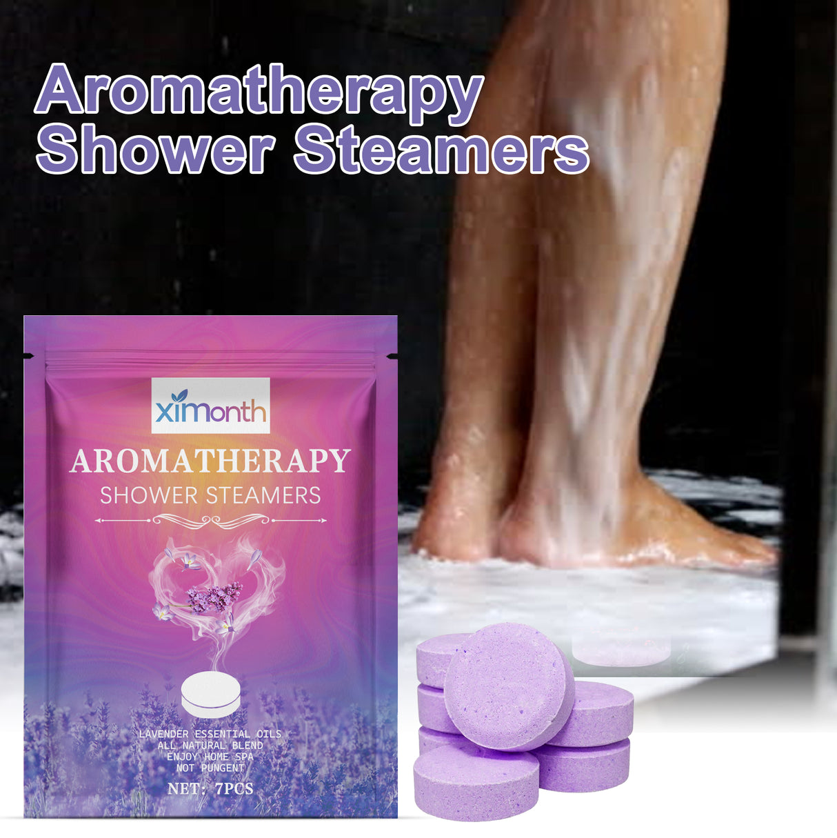 Scented Shower Tablets, Body Cleansing And Moisturizing Skin Care Bathroom Home Bath Bath Cleansing Tablets - V.I.P Digital Presence