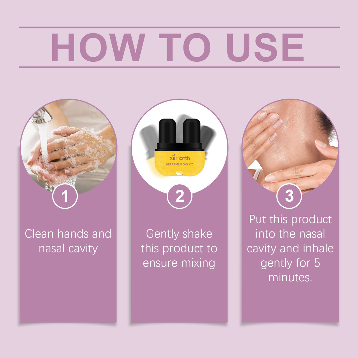 Bee Venom Lung Cleanse Inhaler, The Portable Breathing Nasal Aspirator Cleans The Nasal Cavity Efficiently And Gently Without Stimulation To Enjoy Fresh Breath Anytime And Anywhere - V.I.P Digital Presence