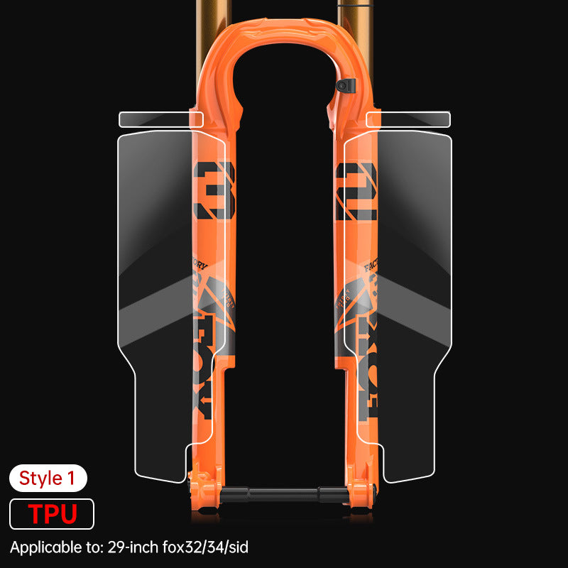 Bike fork protective stickers, mountain bike protective film, scratch-resistant stickers, bicycle fork decals - V.I.P Digital Presence