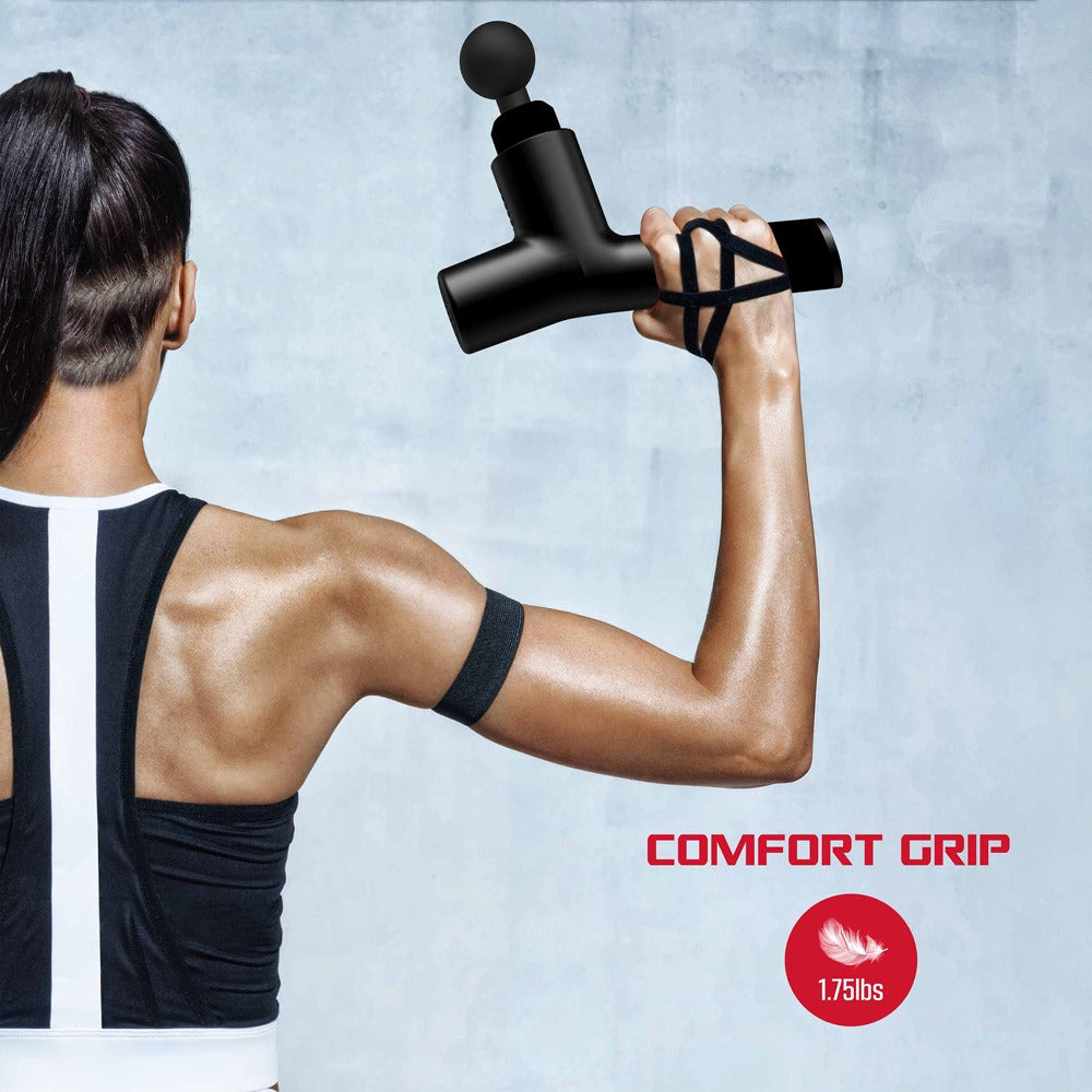 Electric massage gun fascia gun with hot and cold therapy fitness exercise muscle relaxation instrument - V.I.P Digital Presence