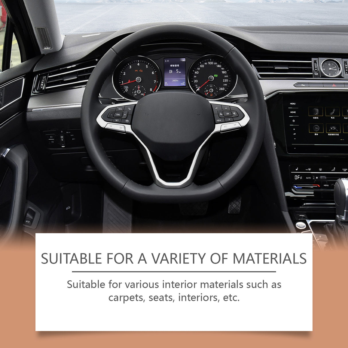 Car Interior Cleaning Agent, Leather Fabric Plastic Effective Cleaning And Stain Removal Cleaner - V.I.P Digital Presence