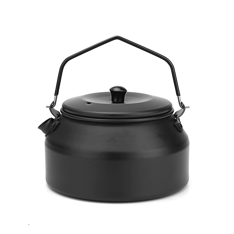 Non-stick coating aluminum alloy cover pot kettle lightweight portable camping pot frying pan outdoor picnic pot set - V.I.P Digital Presence