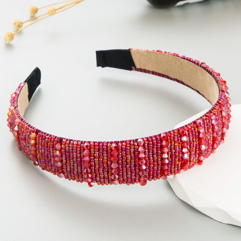 Hair Band Wash Face Hair Cave Headband Korean Cute Sweet Hair Ornaments Wide Side Headdress - V.I.P Digital Presence