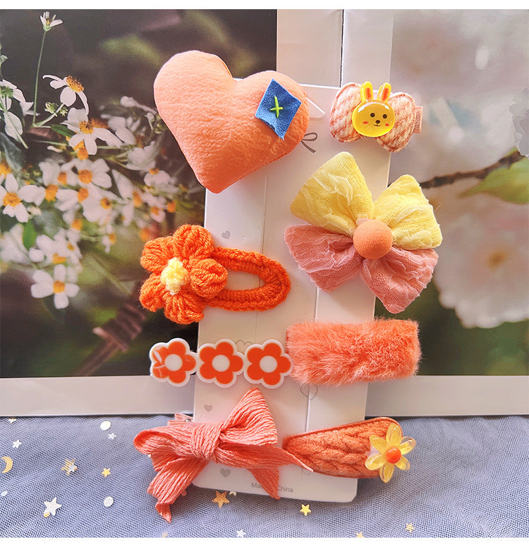 Children's Plush Hair Clip Autumn and Winter New Hair Accessories Little Girls' Hair Clip Cute Headwear - V.I.P Digital Presence